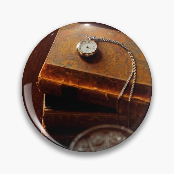 Item preview, SUBLIME #14 - Pocket Watch Antique Books and a Crystal Goblet designed and sold by DEL-Productions.