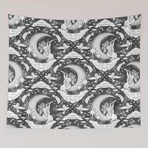 Item preview, Star Gazer Greyscale designed and sold by KConfetti.