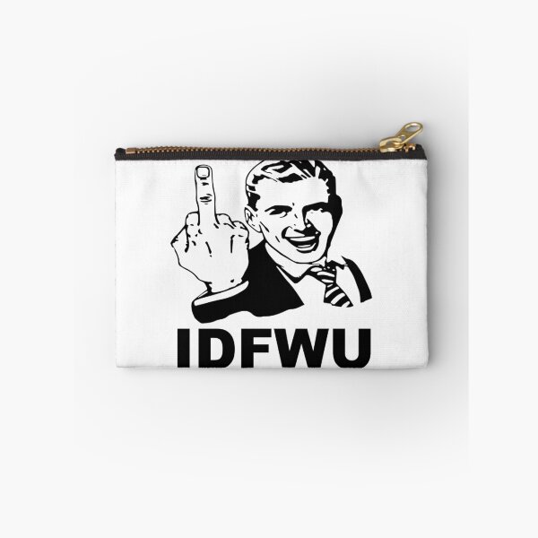 Item preview, IDFWU Middle Finger Man designed and sold by thehiphopshop.