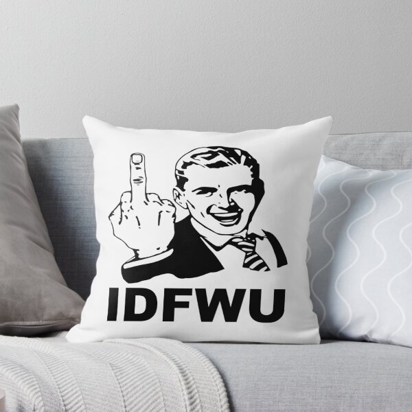 Item preview, IDFWU Middle Finger Man designed and sold by thehiphopshop.