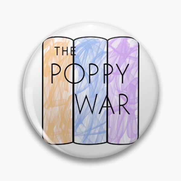 Item preview, The Poppy War Bookstack designed and sold by doodlesbyCara.