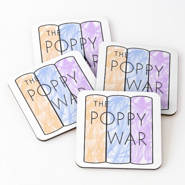 Item preview, The Poppy War Bookstack designed and sold by doodlesbyCara.