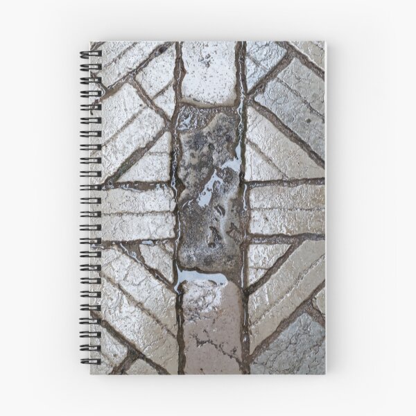 Item preview, Wet paver blocks of natural stone on a road. designed and sold by Zosimus.