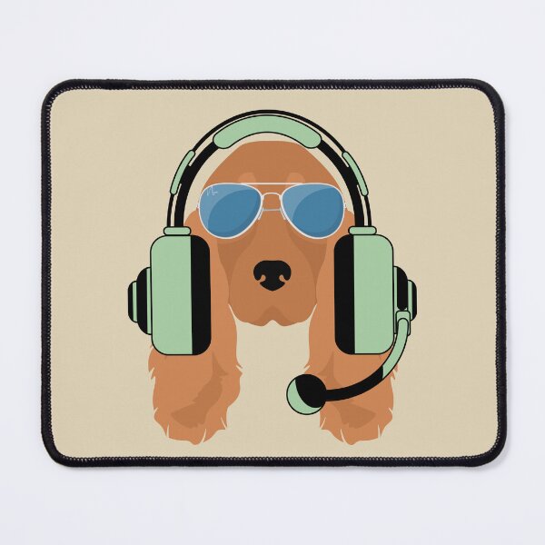 Item preview, Cocker Spaniel Pilot Dog designed and sold by flight-apparel.