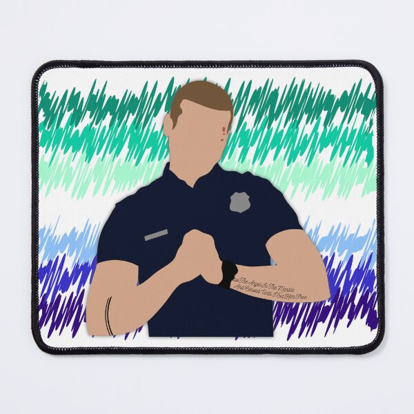 Item preview, Evan Buckley Gay Pride Cutout designed and sold by sadieyuki.