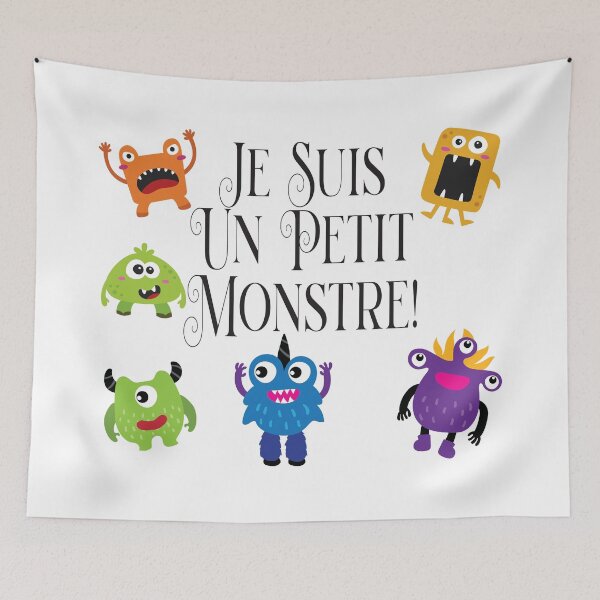 Item preview, Je Suis Un Petit Monstre designed and sold by Billyboydesigns.