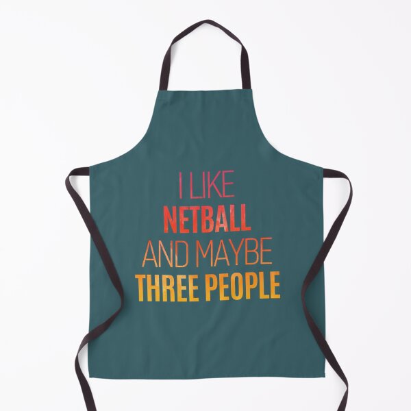 Item preview, funny netball quote - i like netball and maybe three people designed and sold by AshleyDeShazerz.