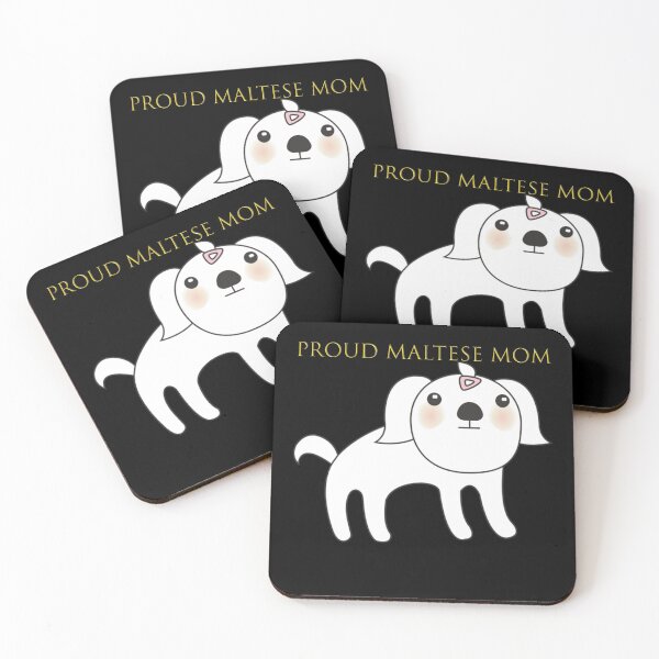 Item preview, Proud Maltese mom shirt, proud Maltese mom phone cases, proud Maltese mom pillow, proud Maltese mom dress, proud Maltese mom shirt for her baby designed and sold by Poussyarts.