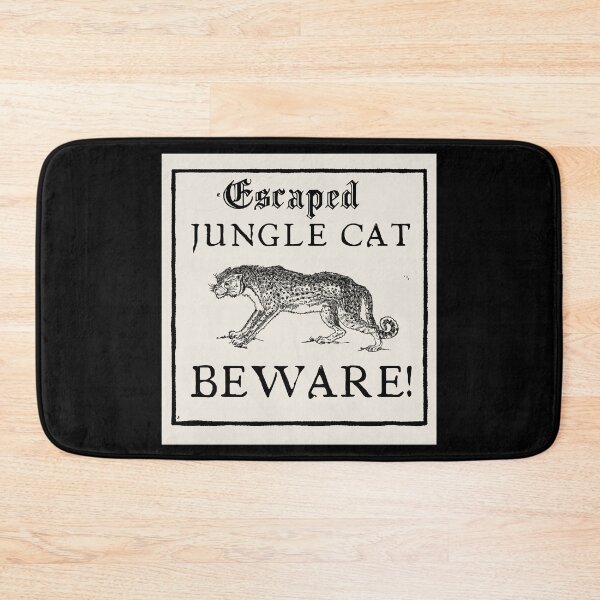 Item preview, Escaped Jungle Cat flyer designed and sold by ArtSkeleton.