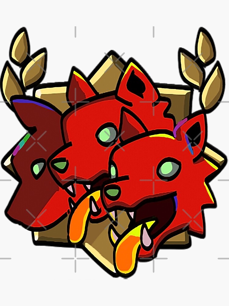 Thumbnail 3 of 3, Sticker, Cerberus Bond designed and sold by YasTaniso.
