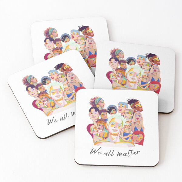 Item preview, We all matter art designed and sold by Authenticself22.