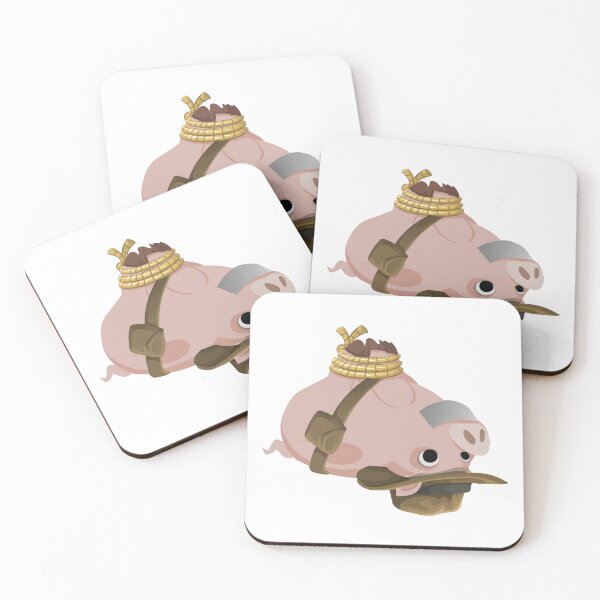 Item preview, tied pig funny upside down designed and sold by binti163.