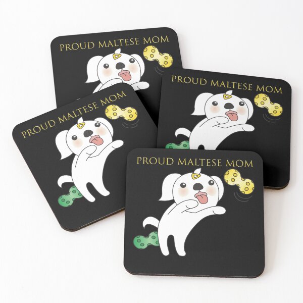 Item preview, Proud maltsese mom tshirt , proud maltese mom phone cases, proud maltese mom pillow, proud maltese mom dress, proud maltese mom shirt for baby designed and sold by Poussyarts.