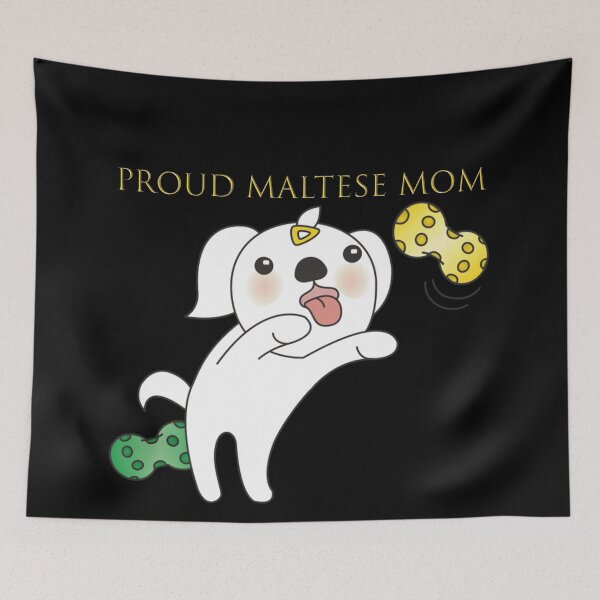 Artikelvorschau, Stolzes maltesisches Mama-T-Shirt, stolzes maltesisches Mama-Telefongehäuse, stolzes maltesisches Mama-Kissen, stolzes maltesisches Mama-Kleid, stolzes maltesisches Mama-Shirt für Baby entworfen und verkauft von Poussyarts.
