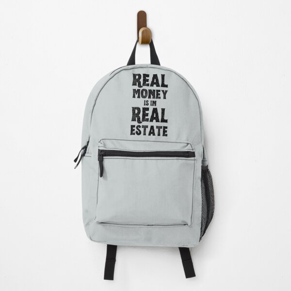 Item preview, Real Money is in Real Estate Real Estate Agent Realtor housing market house check designed and sold by to-esu.