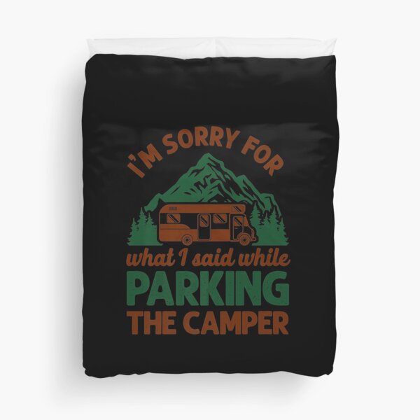 Camper Camper Juego de Funda Nórdica Bosque acampar del verano 