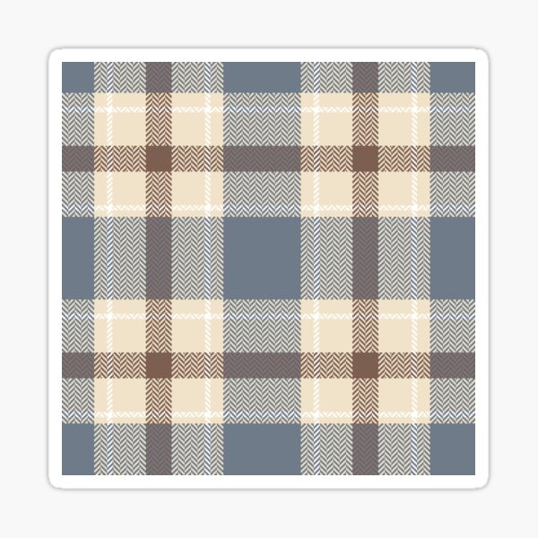 Item preview, Plaid | Brown Blue | Plaid Pattern 2 designed and sold by NobleForte.