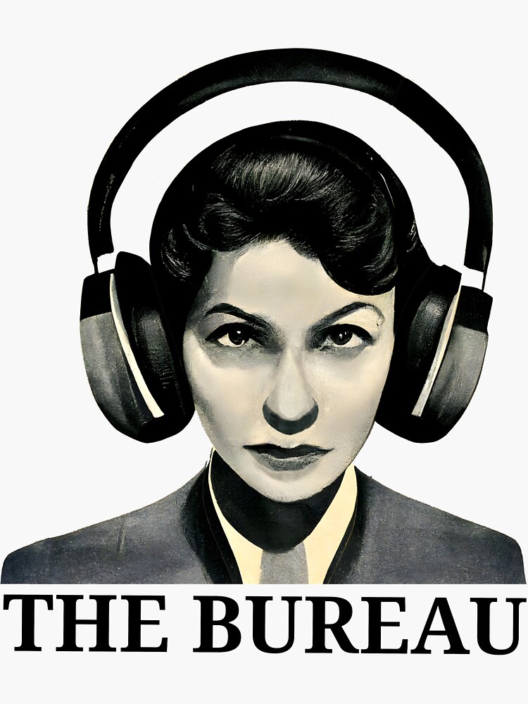 Thumbnail 3 of 3, Sticker, G Woman - The Bureau designed and sold by DaBureauOfMerch.