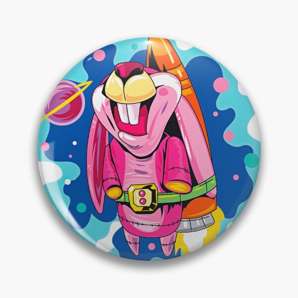 Item preview, Bunny Flying in Space designed and sold by Tobasiano.