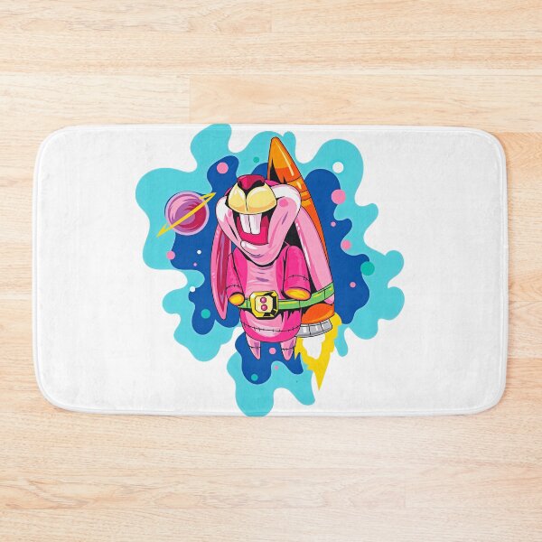 Item preview, Bunny Flying in Space designed and sold by Tobasiano.