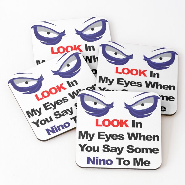 Item preview, Look In My Eyes When You Say Some Nino To Me - Black Ver. designed and sold by sbe-zone.