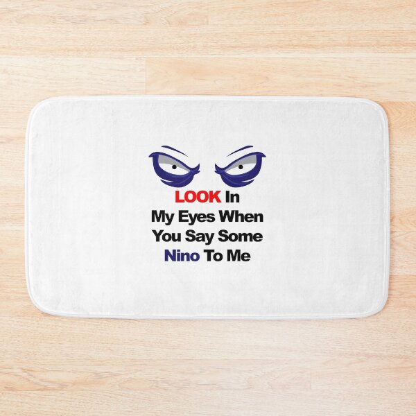 Item preview, Look In My Eyes When You Say Some Nino To Me - Black Ver. designed and sold by sbe-zone.