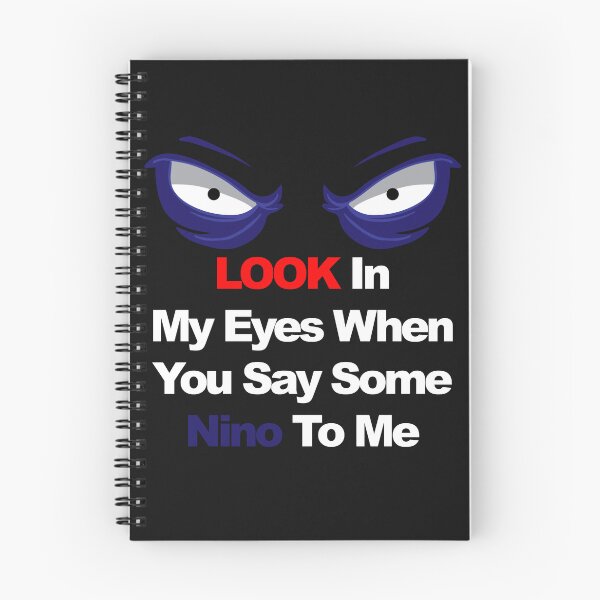 Item preview, Look In My Eyes When You Say Some Nino To Me - White Ver. designed and sold by sbe-zone.