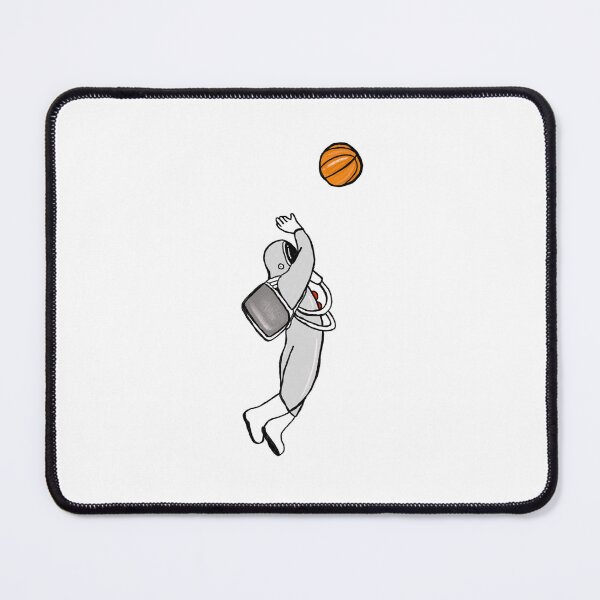 Item preview, Kid astronaut basketball drawing cool unique funny space nasa designed and sold by Tropical Blood.