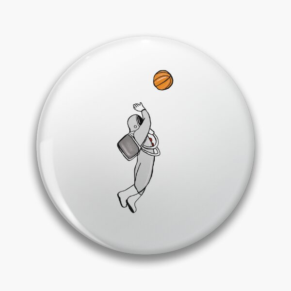 Item preview, Kid astronaut basketball drawing cool unique funny space nasa  designed and sold by Tropical Blood.