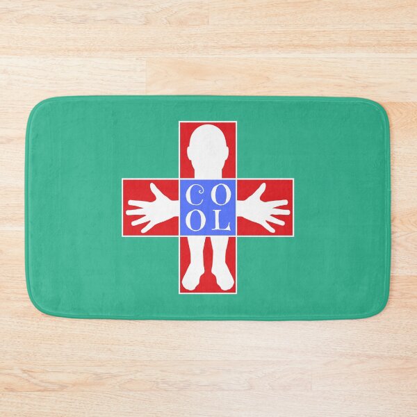 Item preview, Human silhouette- COOL - Dark red and blue colors - Serif font designed and sold by RainbowWordLand.