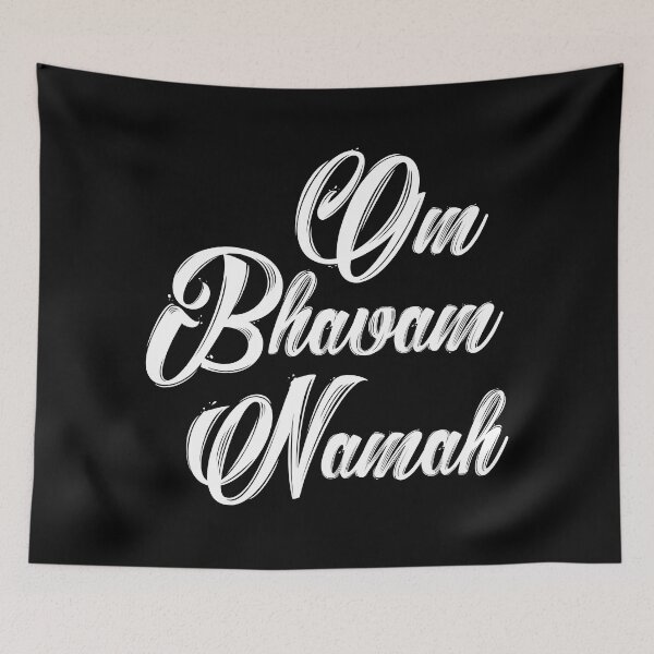 Item preview, Om Bhavam Namah (white) designed and sold by didijuca.
