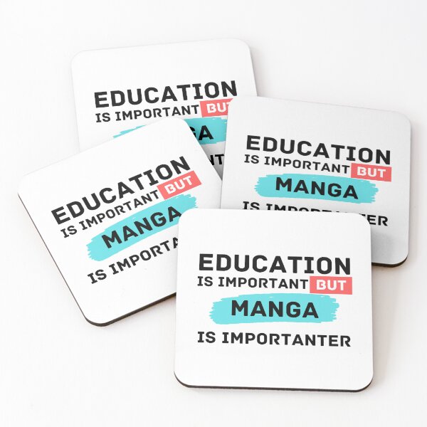 Artikelvorschau, Bildung ist wichtig, aber Manga ist wichtiger entworfen und verkauft von Creatoe.
