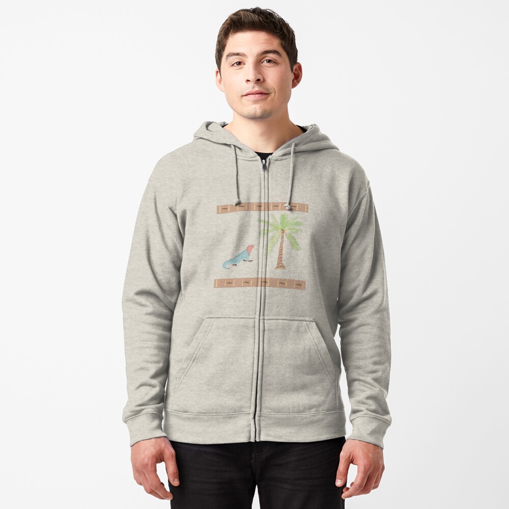 Vista previa del artículo con la obra «Sudadera con capucha y cremallera», diseñado y vendido por LilyHofmann.