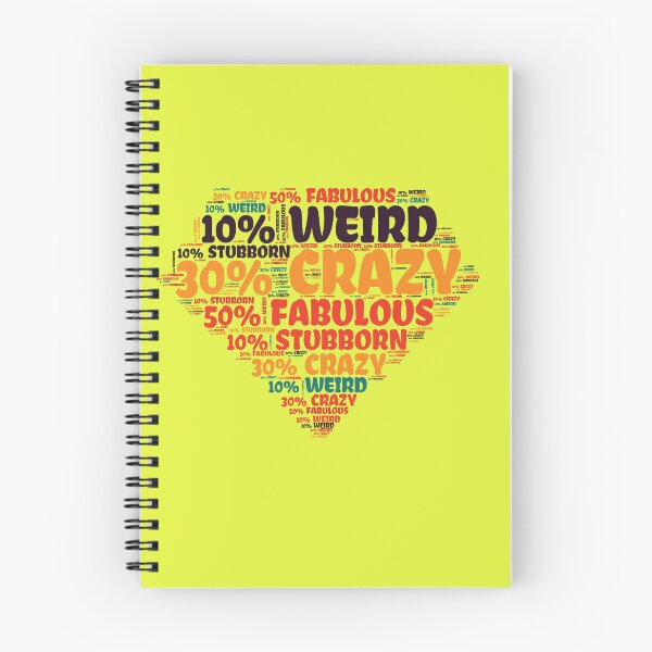 Item preview, Fabulous, crazy, weird and stubborn designed and sold by moxdesign.