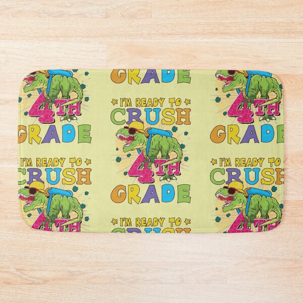Item preview, Best I'm Ready To Crush 4th Grade Dinosaur pen Back To School designed and sold by fatydesignspace.