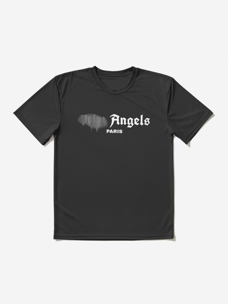 Palm angels sprayed logo paris Active T-Shirt for Sale by AnthonyDejarne