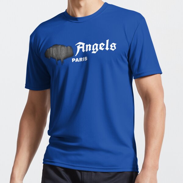 Palm Angels London Heart Spray T-shirt in Black