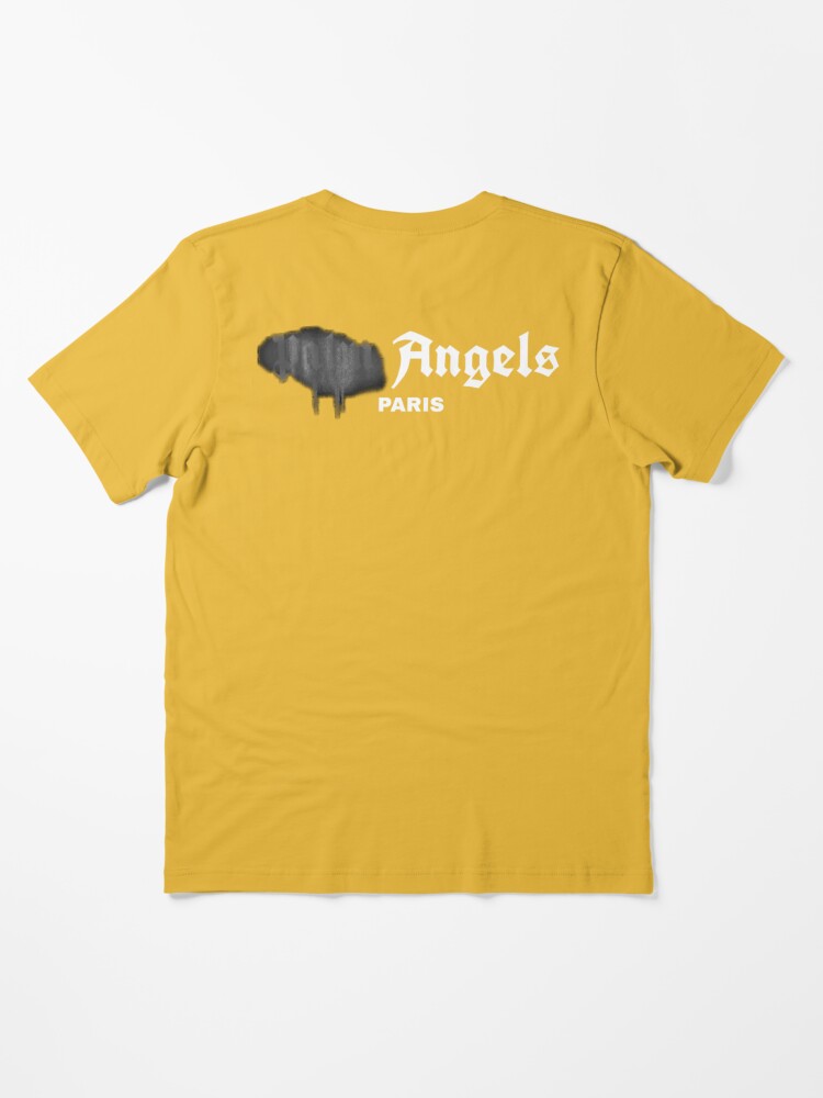 Palm Angels Paris Sprayed Logo T-Shirt Black