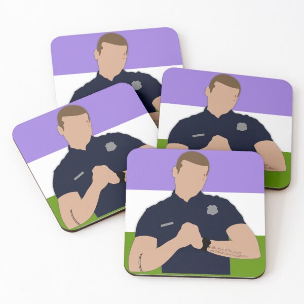 Item preview, Evan Buckley Genderqueer Pride Cutout designed and sold by sadieyuki.