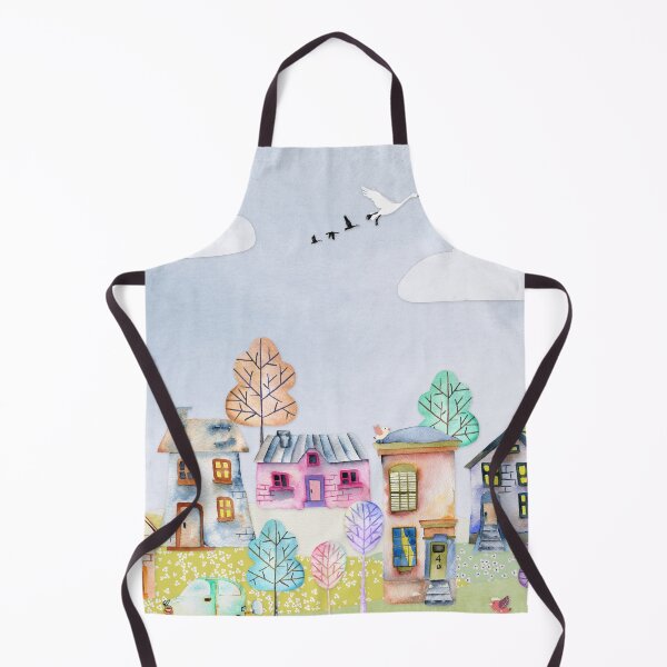 Item preview, Little house landscape designed and sold by Lolly's Lane Shoppe.