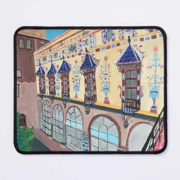 Aperçu de l'œuvre Le Palais des Borgia, Gandia, Espagne créée et vendue par CarthyArt.