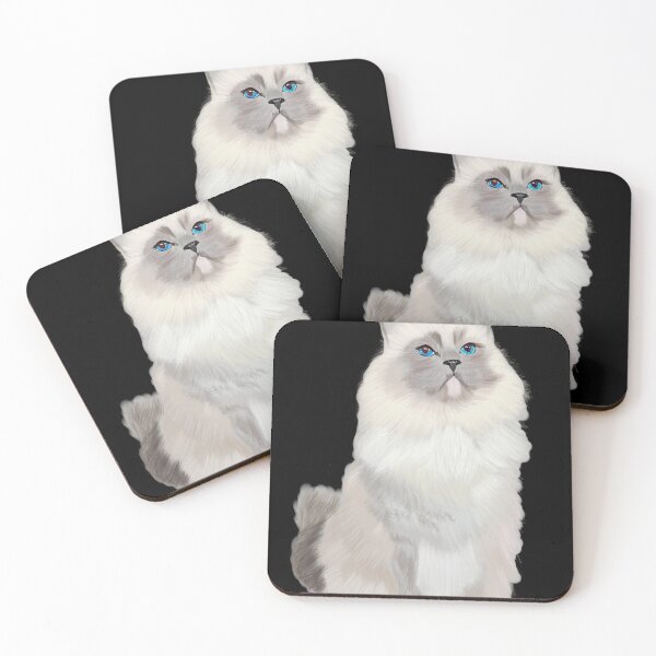 Item preview, regal blue eyed cat designed and sold by acer157.