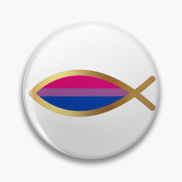 Item preview, Jesus fish bisexual  designed and sold by KCAbdelnour.