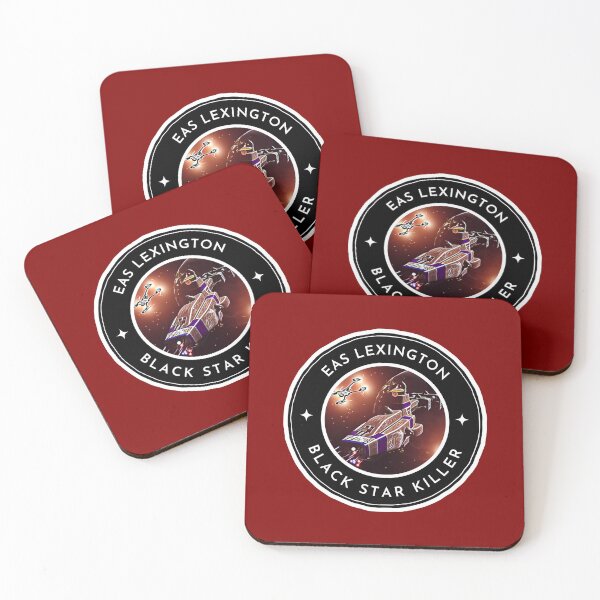 Item preview, EAS Lexington - Black Star Killer - White - Sci-Fi - B5 designed and sold by Fenay Designs.