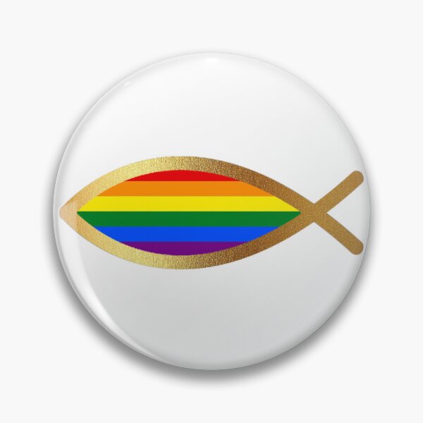 Item preview, Jesus fish LGBTQ  designed and sold by KCAbdelnour.