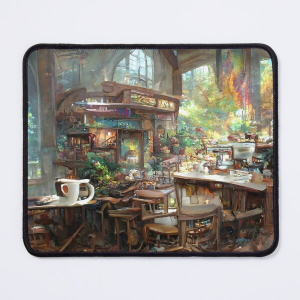 Item preview, Abandoned Coffee Shop designed and sold by CyaKnight.