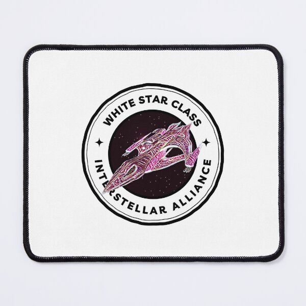 Item preview, White Star Class - Interstellar Alliance - White - Sci-Fi - B5 designed and sold by Fenay Designs.