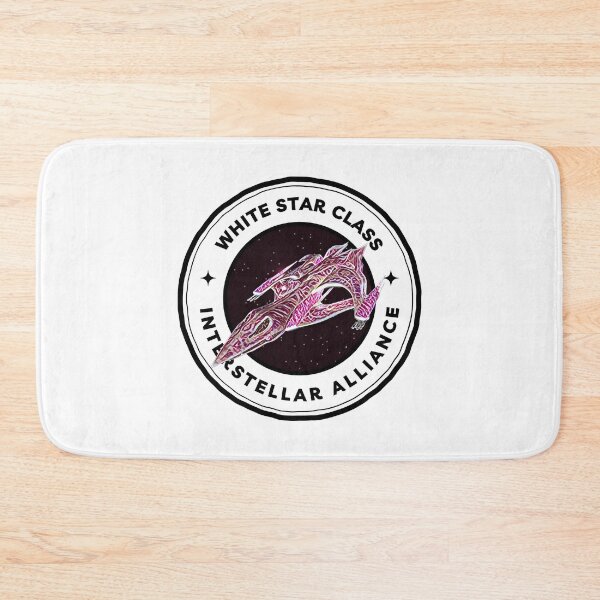 Item preview, White Star Class - Interstellar Alliance - White - Sci-Fi - B5 designed and sold by Fenay Designs.