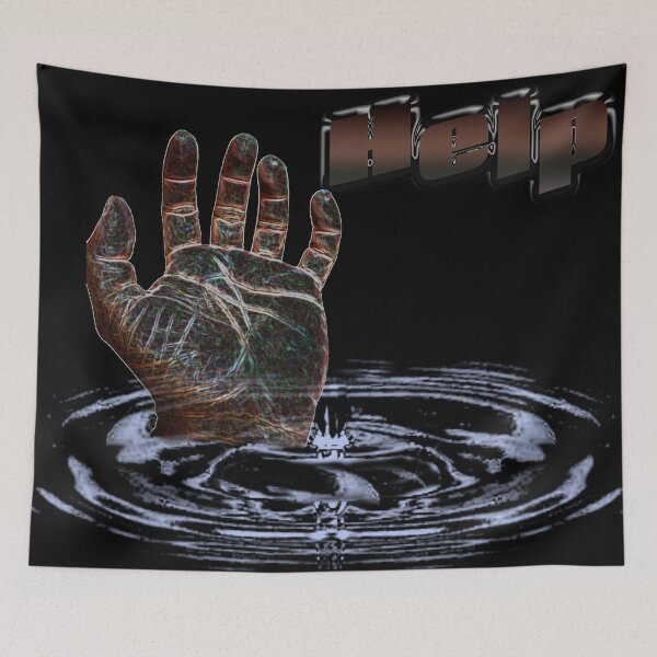 Item preview, A drowning person asks you for help designed and sold by Bigrow.