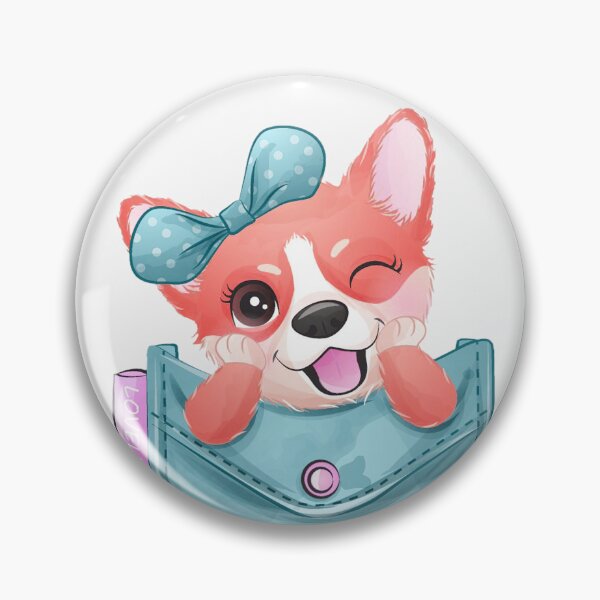 Item preview, funny corgi, Corgi Back to School designed and sold by Salwastore.